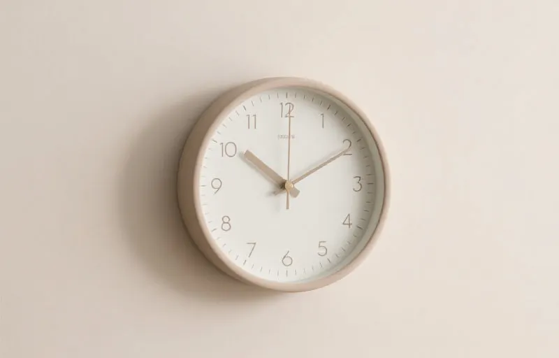 时间提示示意图